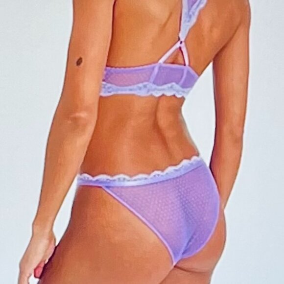 Free People Midweek Bikini Undies in Violet Panic (L) New with Tag - Picture 2 of 7